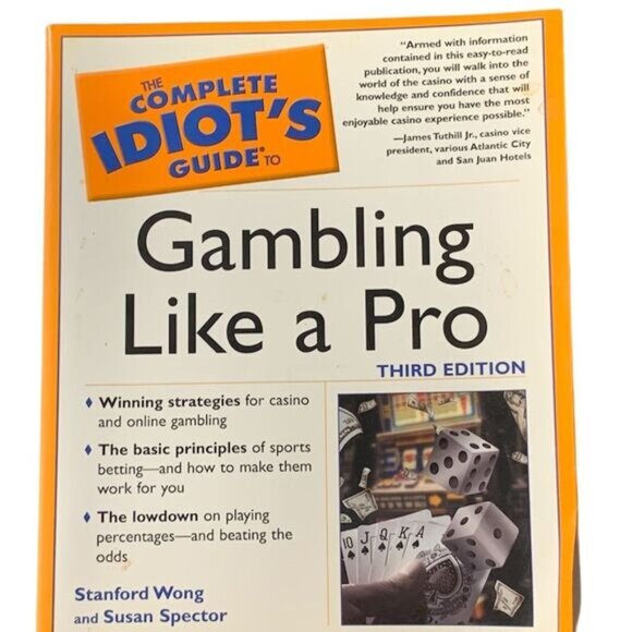 The Complete Idiot's Guide to Gambling Like a Pro 3rd Edition Paperback - Picture 1 of 2